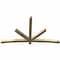 Ekena Millwork Alberta Rough Sawn Timber Gable Bracket, Douglas Fir, 96"W x 56"H x 4"D x 4"F, 14/12 Pitch GBW096X56X0404ALB00RDF - alternate 2